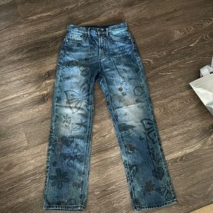 BDG Printed Cowboy jean